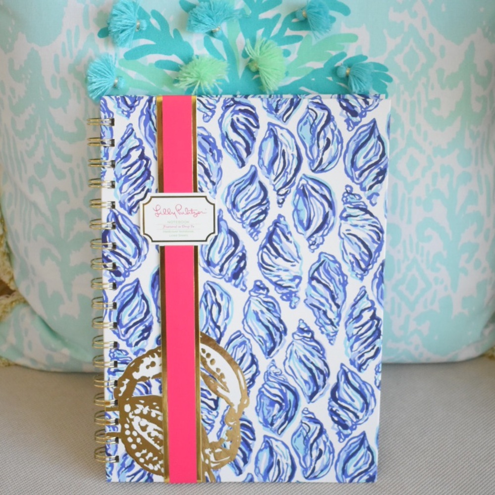 Lilly Pulitzer Drop In Hardcover Notebook NWT